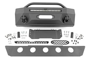 Toyota 4Runner Front Bumper - Rough Country - Hybrid with 20
